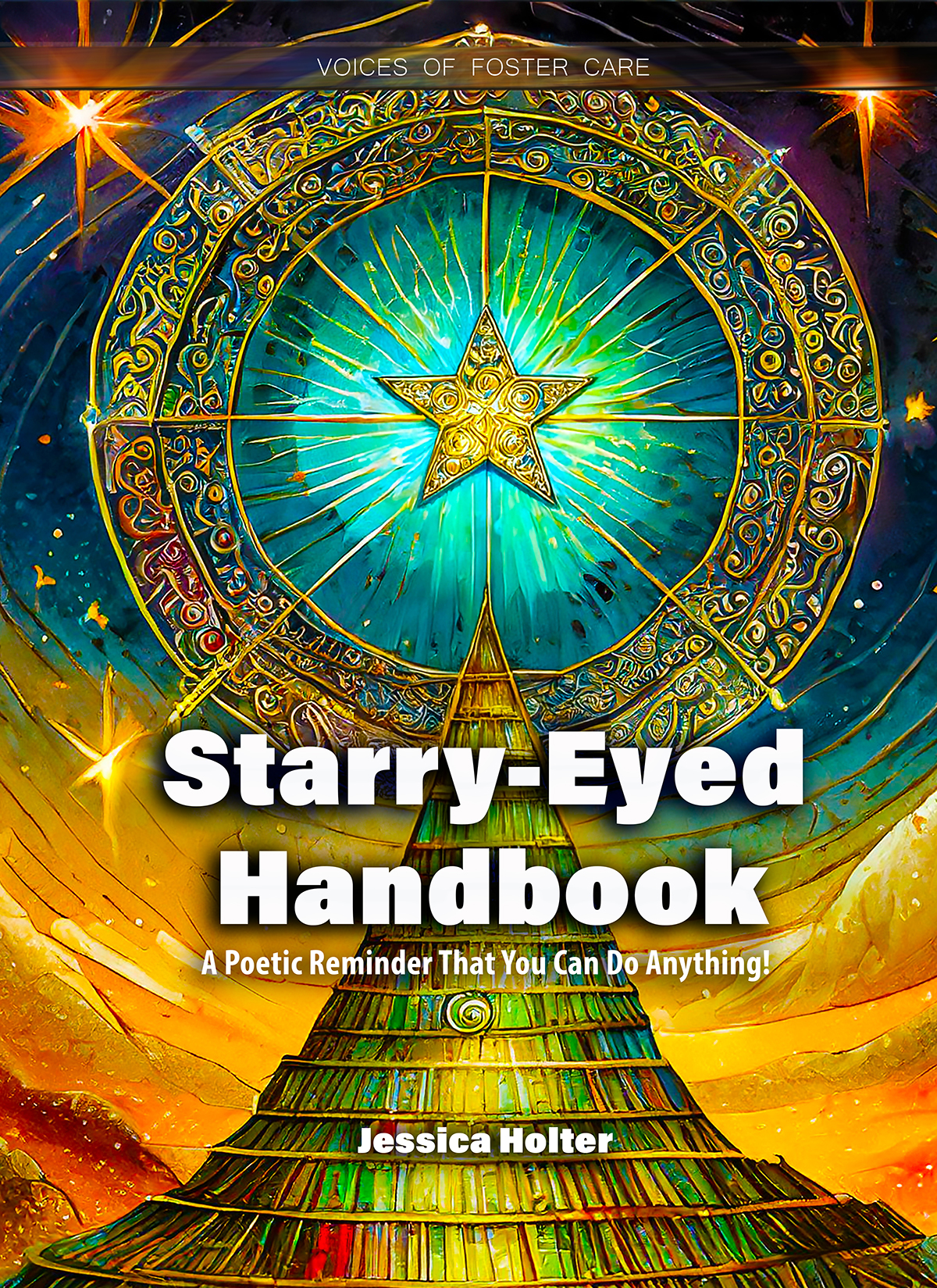 Cover of Starry-Eyed Handbook: A Poetic Reminder that You Can Do Anything
